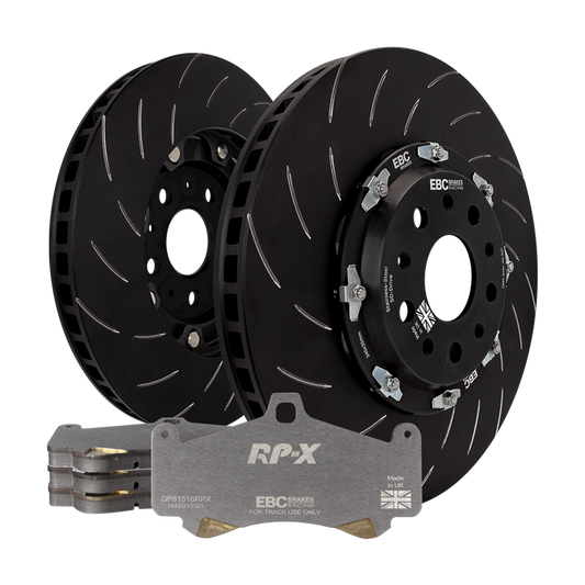EBC Full Race RPX Pad & 2pc Disc Kit (P2DK063RPX) Front + Rear