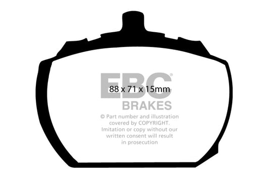 EBC Bluestuff NDX Trackday Brake Pad Set (DP5240NDX)