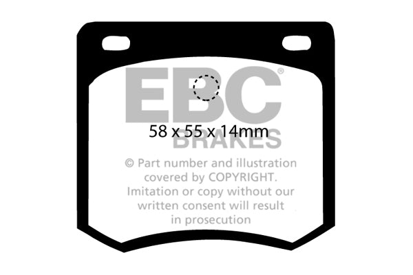 EBC Ultimax OE Replacement Brake Pad Set (DP331)
