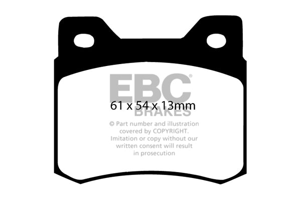 EBC Ultimax OE Replacement Brake Pad Set (DP464)