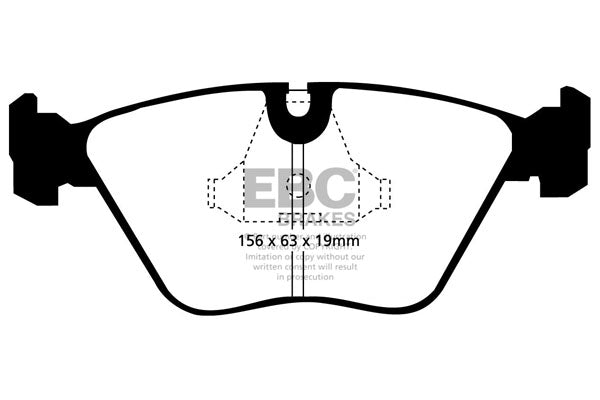 EBC Redstuff 3000 Series Sport Brake Pad Set (DP3689C)