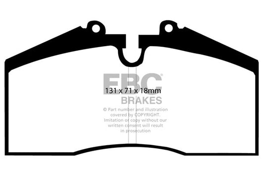 EBC Racing RP-X Track and Race Brake Pads (DP8767RPX)