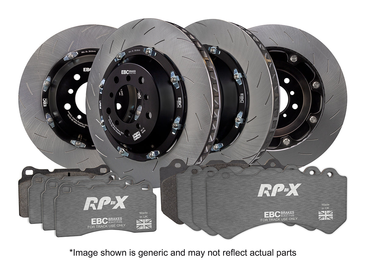 EBC Full Race RPX Pad & 2pc Disc Kit FULL VEHICLE (P2DK049RPX)