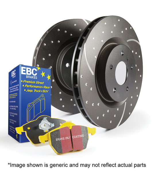 EBC Brakes Pad and Disc Kit (PD13KF826)